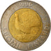 Moneda, Finlandia, 10 Markkaa, 1996, BC+, Bimetálico, KM:77