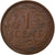 Münze, Niederlande, Wilhelmina I, Cent, 1940, SS, Bronze, KM:152