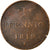 Moneta, Stati tedeschi, FRANKFURT AM MAIN, Pfennig, 1819, MB+, Rame, KM:Tn7