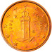 San Marino, Euro Cent, 2006, Rome, PR, Copper Plated Steel, KM:440