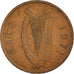 Coin, IRELAND REPUBLIC, 1/2 Penny, 1971