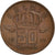 Coin, Belgium, 50 Centimes, 1957