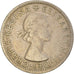 Moneda, Gran Bretaña, Florin, Two Shillings, 1956