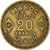 Monnaie, Maroc, 20 Francs, 1371