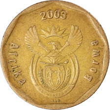 Monnaie, Afrique du Sud, 50 Cents, 2003