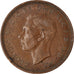 Coin, Great Britain, 1/2 Penny, 1946