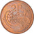 Munten, REPUBLIEK IERLAND, 2 Pence, 1990, ZF, Copper Plated Steel, KM:21a