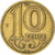 Coin, Kazakhstan, 10 Tenge, 2000, EF(40-45), Nickel-brass, KM:25