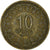 Coin, Tunisia, 10 Millim, 1960