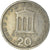 Coin, Greece, 20 Drachmai, 1978