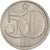 Coin, Czechoslovakia, 50 Haleru, 1983