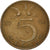 Moneta, Holandia, 5 Cents, 1961