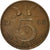 Moneta, Holandia, 5 Cents, 1962