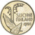 Coin, Finland, 10 Pennia, 1995