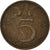 Moneta, Holandia, 5 Cents, 1950