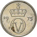Monnaie, Norvège, 10 Öre, 1975