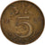 Moneta, Holandia, 5 Cents, 1965