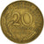 Monnaie, France, 20 Centimes, 1962
