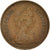 Münze, Großbritannien, 1/2 New Penny, 1974