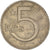Moneda, Checoslovaquia, 5 Korun, 1973