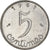 Moneta, Francja, 5 Centimes, 1961