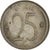 Coin, Belgium, 25 Centimes, 1972