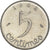 Moneta, Francja, 5 Centimes, 1962