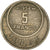 Coin, Tunisia, 5 Francs, 1954