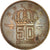Monnaie, Belgique, 50 Centimes, 1952