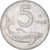 Moneta, Italia, 5 Lire, 1953