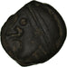 Moneta, Sequani, Potin, Ist century BC, Rzadkie, AU(50-53), Potin