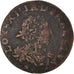 Moneta, Francia, Louis XIII, Double Tournois, 1638, Vallée du Rhône, MB+