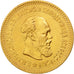 Moneda, Rusia, Alexander III, 5 Roubles, 1887, St. Petersburg, MBC, Oro, KM:42