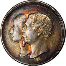 France, Médaille, Naissance de Napoléon IV, Quinaire, History, 1856, SPL