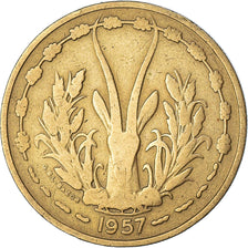 Monnaie, Afrique-Occidentale française, 25 Francs, 1957