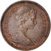 Moneta, Gran Bretagna, 1/2 New Penny, 1971