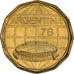 Moneda, Argentina, 100 Pesos, 1977, MBC+, Aluminio - bronce, KM:77