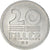 Moneda, Hungría, 20 Fillér, 1985, Budapest, MBC+, Aluminio, KM:573