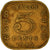 Munten, Ceylon, George VI, 5 Cents, 1945, ZG+, Nickel-brass, KM:113.2
