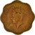 Munten, Ceylon, George VI, 10 Cents, 1951, FR, Nickel-brass, KM:121