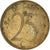 Moneta, Belgia, 25 Centimes, 1965, Brussels, VF(20-25), Miedź-Nikiel, KM:153.1