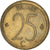 Moneta, Belgia, 25 Centimes, 1973, Brussels, VF(30-35), Miedź-Nikiel, KM:154.1