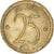 Moneta, Belgia, 25 Centimes, 1973, Brussels, VF(20-25), Miedź-Nikiel, KM:154.1