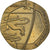 Münze, Großbritannien, Elizabeth II, 20 Pence, 2011, SS, Kupfer-Nickel