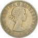 Coin, Great Britain, Elizabeth II, 1/2 Crown, 1954, VF(30-35), Copper-nickel