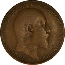 Monnaie, Grande-Bretagne, Edward VII, Penny, 1903, B+, Bronze, KM:794.2