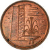 Coin, Singapore, Cent, 1981, Singapore Mint, EF(40-45), Copper Clad Steel, KM:1a