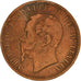 Monnaie, Italie, Vittorio Emanuele II, 10 Centesimi, 1867, Birmingham, TB+