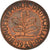 Moneta, Niemcy - RFN, 2 Pfennig, 1969, Karlsruhe, EF(40-45), Miedź platerowana