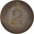 Moneta, Niemcy - RFN, 2 Pfennig, 1973, Karlsruhe, EF(40-45), Miedź platerowana